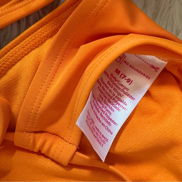 Choose 3 Vibrant Orange and white crochet string bikini set new - Picture 9 of 12